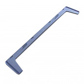 Profil avant Clayette, étagère bac légumes verre (15) d'origine    -    505X103mm