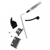 Kit couteaux avec clé, vis, brosse et crochet de nettoyage