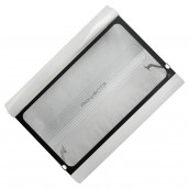 Vitre de porte avec supports  437X330 mm