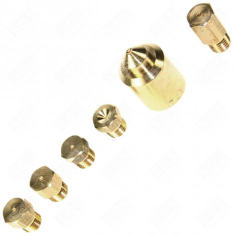 SACHET INJECTEURS, GICLEURS GAZ BUTANE/PROPANE FOUR, CUISINIÈRE - 72X3996