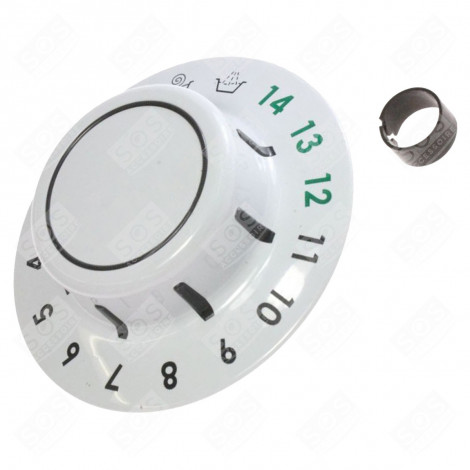 BOUTON DE PROGRAMMATEUR D'ORIGINE MACHINE À LAVER, LAVE-LINGE - C00297620