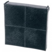 Lot de 2 filtres charbon  193X185X25 mm