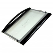 Vitre de porte avec support