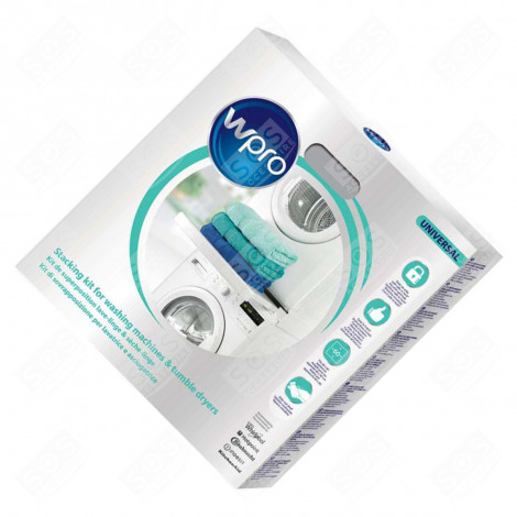 KIT DE SUPERPOSITION AVEC TABLETTE ET SYSTÈME SAFE D'ORIGINE SÈCHE-LINGE - 484000008545, SKP101