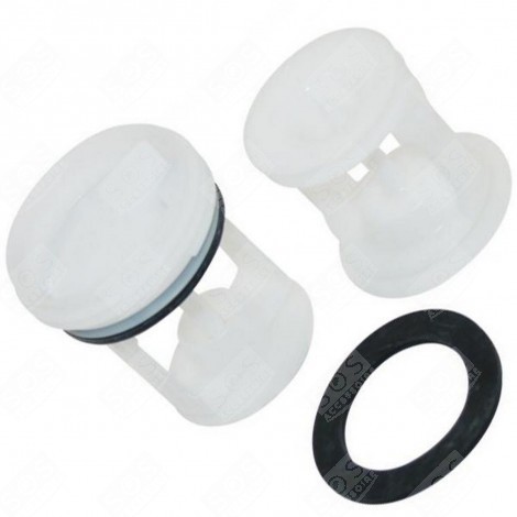 BOUCHON / FILTRE DE POMPE DE VIDANGE D'ORIGINE MACHINE À LAVER, LAVE-LINGE - C00141034, 482000022946
