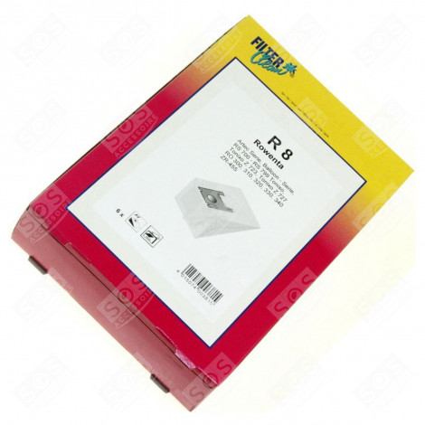 BOITE DE 6 SACS ASPIRATEUR - 000180-K