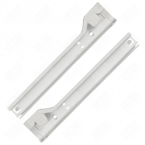 LOT DE 2 GUIDES RAILS FRIGO, RÉFRIGÉRATEUR, CONGÉLATEUR - 4975JA2012A