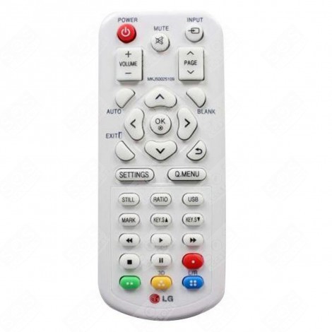 TÉLÉCOMMANDE VIDÉOPROJECTEUR, RÉTROPROJECTEUR - MKJ50025115, MKJ50025126