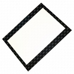 Vitre intérieure de porte  412X435 mm d'origine