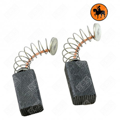 LOT DE 2 CHARBONS MOTEUR BLENDER ROBOT MÉNAGER - KW710712