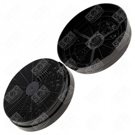 LOT DE 2 FILTRES CHARBON HOTTE - AS0068560