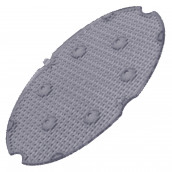 Grille bleue du bol vapeur