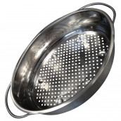 Panier vapeur avec fond