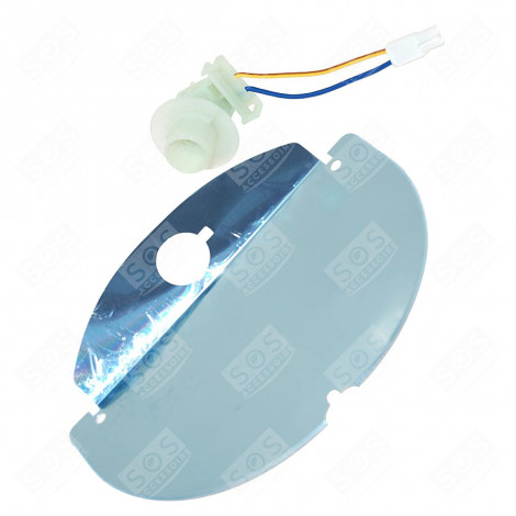 CARTER DE LAMPE D'ORIGINE FRIGO, RÉFRIGÉRATEUR, CONGÉLATEUR - 481231028188, C00257375