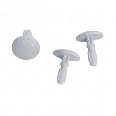 LOT DE 3 BOUTONS BLANCS FOUR, CUISINIÈRE - 74X2994