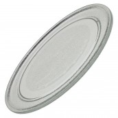 Plateau en verre diam. 28,4cm