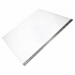 Clayette, étagère en verre d'origine           -              408,5X403,5 mm