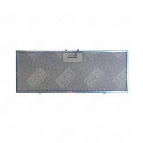 FILTRE MÉTAL ANTI GRAISSE (À L'UNITÉ)   490X185X8 MM HOTTE - 93959088