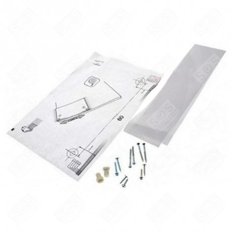KIT INSTALLATION 45/60CM (VELCRO) D'ORIGINE LAVE-VAISSELLE - C00481360