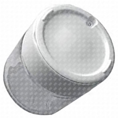 Pot avec couvercle blanc (x1)