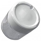 Pot avec couvercle blanc (x1)