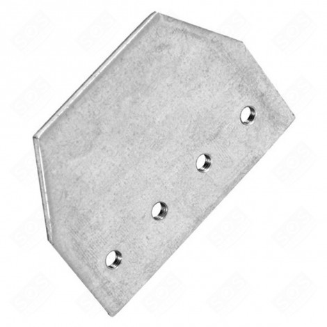 PLAQUE RENFORT CHARNIERE DE PORTE FOUR, CUISINIÈRE - 1240017002