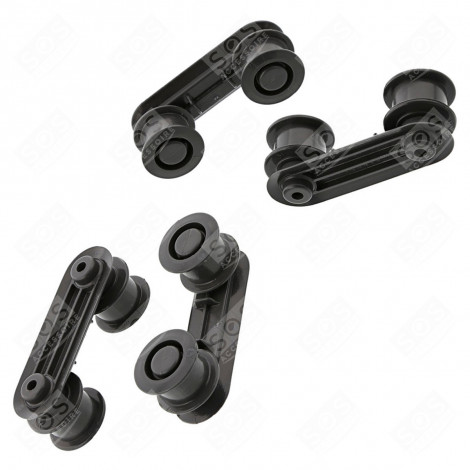 KIT SUPPORT ROULETTES D'ORIGINE LAVE-VAISSELLE - 4055260790