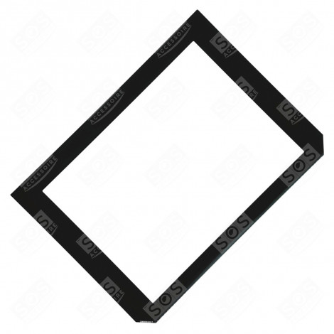 VITRE DE PORTE INTÉRIEURE D'ORIGINE  535X387 MM FOUR, CUISINIÈRE - 068.4941, 00684941