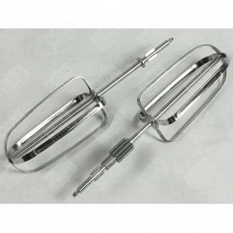 LOT DE 2 FOUETS EN INOX ROBOT MÉNAGER - KW715376