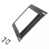 Contre porte + vitre intérieure Contre porte + vitre intérieure