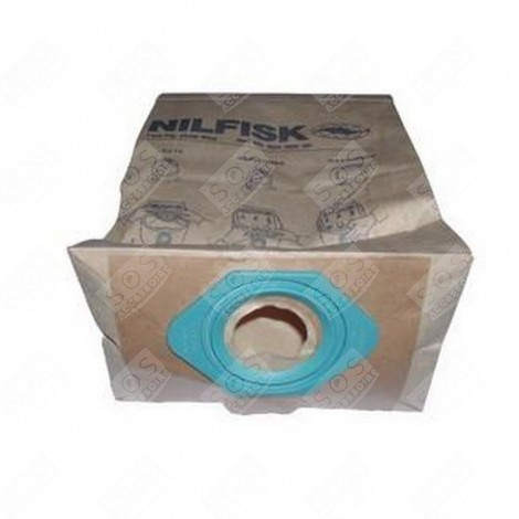 BOITE DE 5 SACS PAPIER GS/GM80 D'ORIGINE ASPIRATEUR - 82095000