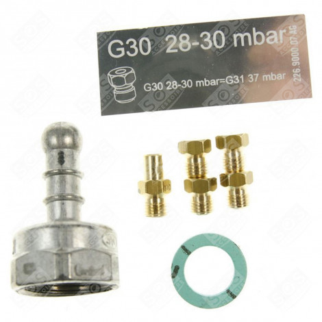 KIT INJECTEUR BUTANE PLAQUE DE CUISSON - 4431100195