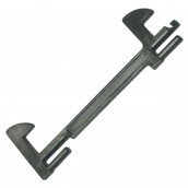 Crochet de porte micro ondes