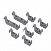 Clips pour ratelier panier inférieur (8pcs)