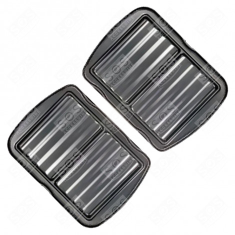 JEU DE PLAQUES CROQUE-MONSIEUR GAUFRIER, CROQUE-MONSIEUR - 10422