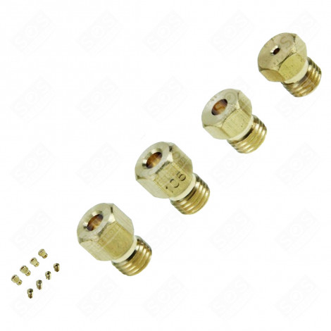 JEU D'INJECTEURS, GICLEURS GAZ NATUREL FOUR, CUISINIÈRE - 40120