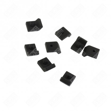 LOT DE 8 PIEDS EN CAOUTCHOUC D'ORIGINE PLAQUE DE CUISSON - 00616706, 616706