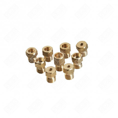 KIT INJECTEURS GAZ NATUREL D'ORIGINE PLAQUE DE CUISSON - C00080923, 482000027485