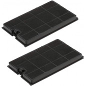 Lot de 2 filtres à charbon TYPE 35    267X160X20 mm