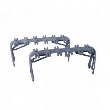 LOT DE 2 SUPPORTS DE VERRES POUR PANIER INFÉRIEUR LAVE-VAISSELLE - 481281719079
