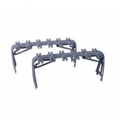 Lot de 2 supports de verres pour panier inférieur