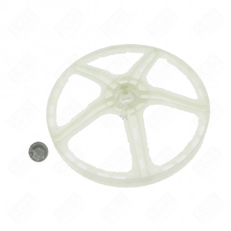 POULIE PLASTIQUE D'ORIGINE MACHINE À LAVER, LAVE-LINGE - 4055314035