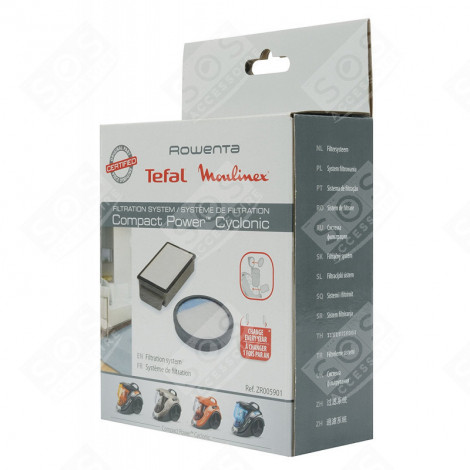 KIT DE FILTRATION D'ORIGINE ASPIRATEUR - ZR005901