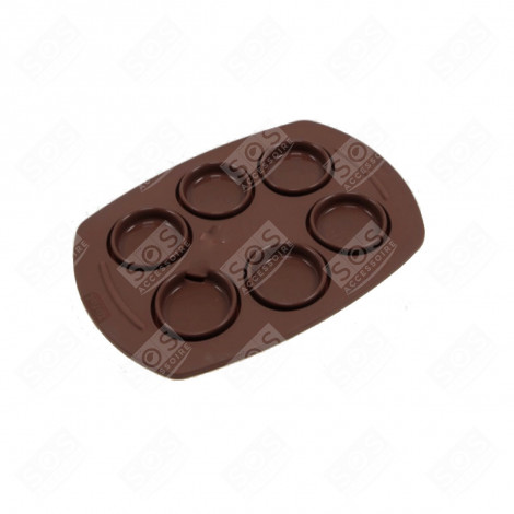 MOULE SILICONE PROLEX 6 MUFFINS CAKE FACTORY DIVERS PETIT MÉNAGER - TS-01042820, TS-01042821