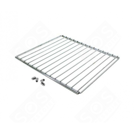 GRILLE UNIVERSELLE  RÉGLABLE AVEC VERROUILLAGE À VIS TAILLES 230 À 380 MM HAUTEUR 230 MM FOUR, CUISINIÈRE - WY150
