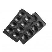 Lot de 2 plaques mini madeleines