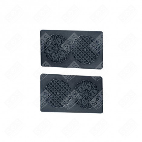 LOT DE PLAQUES BRICELETS GAUFRIER, CROQUE-MONSIEUR - XA800712
