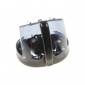 Bac à poussière bleu