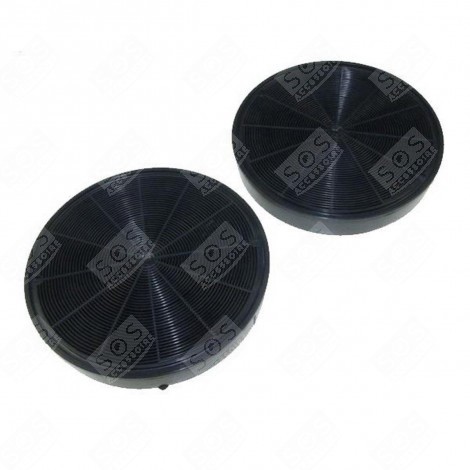 FILTRE CHARBON ACTIF D'ORIGINE D 200MM H 60MM HOTTE - 00748733, 00748732