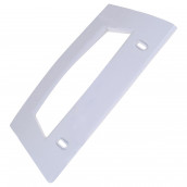 Poignée de porte blanche Poignée de porte blanche